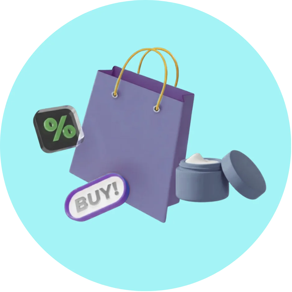 Shopping illustration